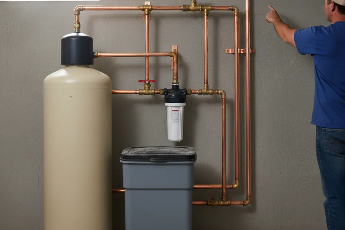 Whole-house water treatment system installed in Pomeroy